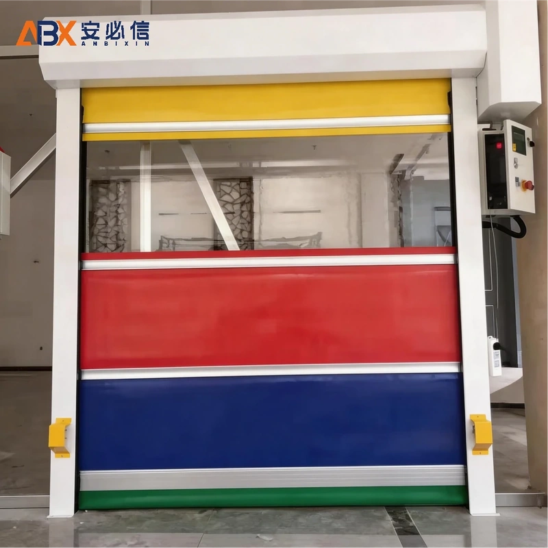 白银PVC快速门