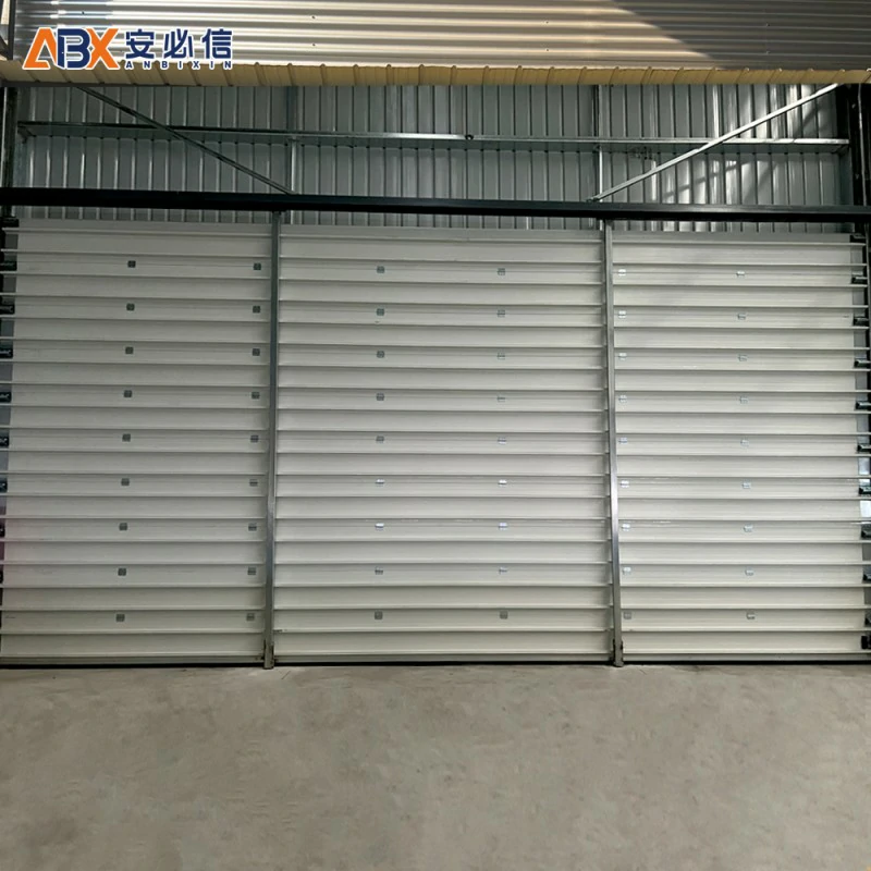 白银电动滑升门