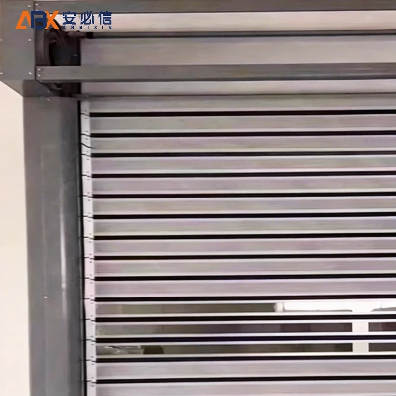 白银铝制高速门