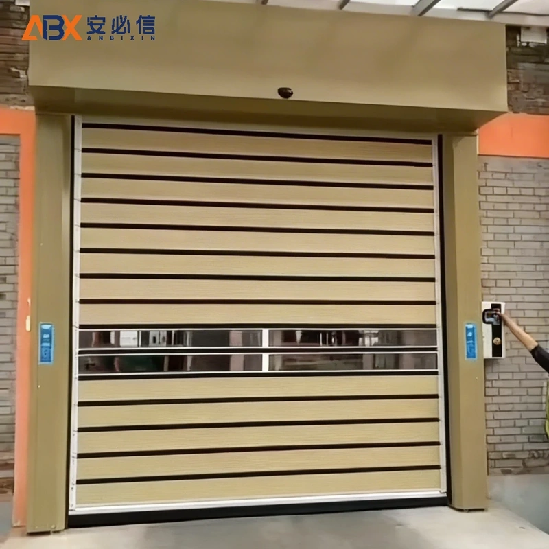 白银PVC高速卷帘门